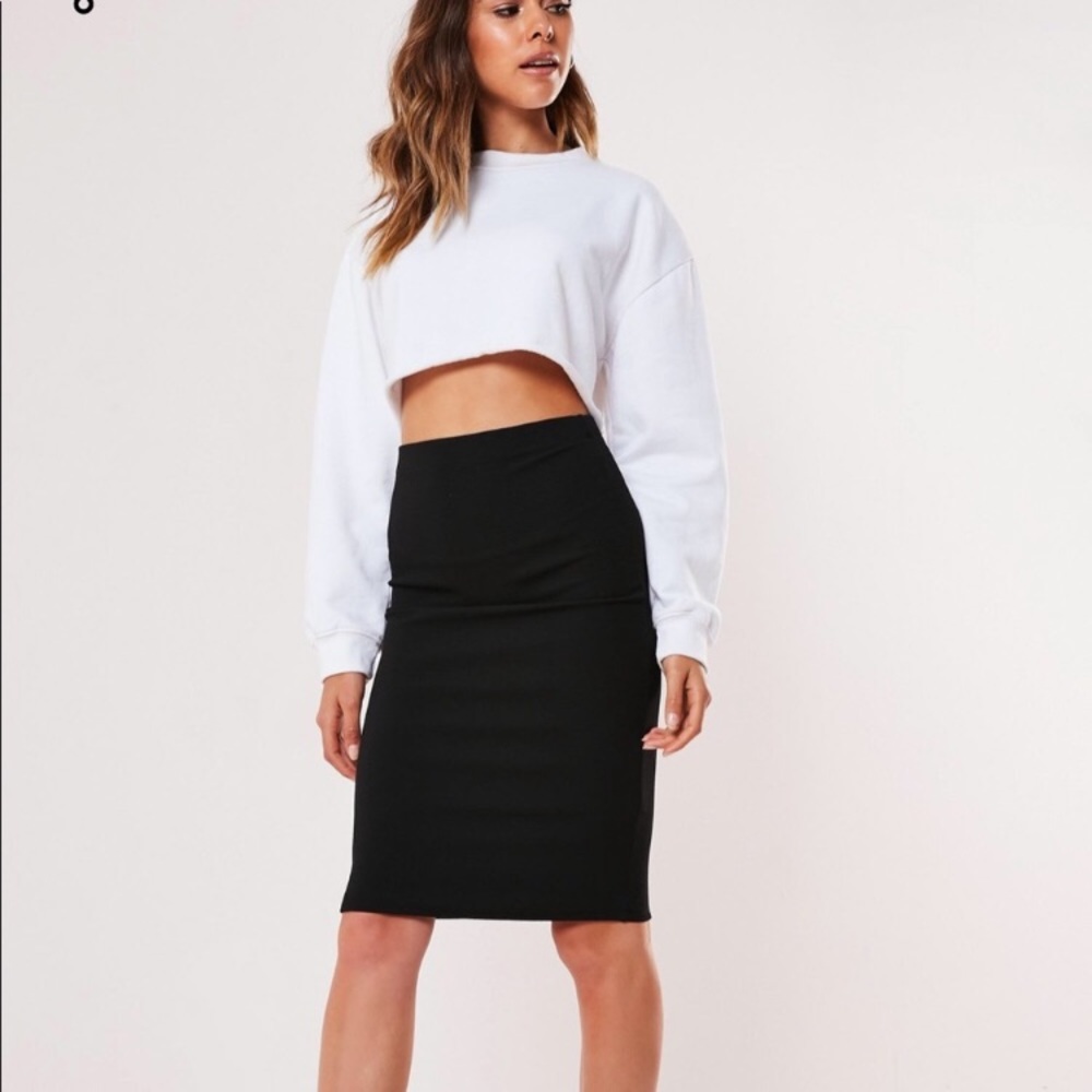 Misguided Black Skirt